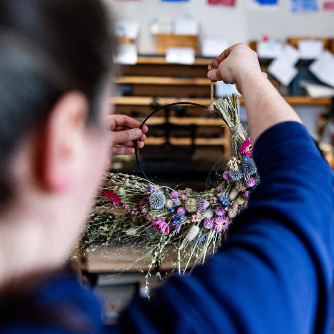 Trockenblumenworkshop Kraut und Blüte